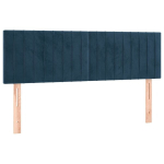 vidaXL voodipeatsid 2 tk, tumesinine, 72x5x78/88 cm, kangas