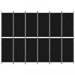 vidaXL 6 paneeliga sirm, hall, 300x220 cm, kangas