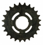 Hammasratas &uuml;hek&auml;igulise rummule, 20 hammast 1/2" x 1/8", Velosteel (673) 3624