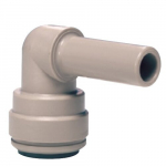 PI220808S, John Guest Acetal Fitting Stem Elbow 1/4&Prime; / 1/4&Prime;, 10tk