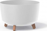 Lillepott Prosperplast Gracia DGRL400-S449, valge