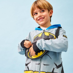 Dressipluus kapuutsiga lastele Batman Hall