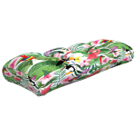 vidaXL euroalustest diivani padi, mitmev&auml;rviline, 120x40x12 cm, kangas