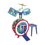 PJMASKS Aku koos tabureti (Suur trumm, kaks trummi, bongo ja kulmud)