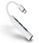 USB-C Hub 4x USB 3.0 Splitter Pprts Replikaator