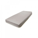 Riposo Premium satiinlina kummiga Light Grey, 180x200 cm