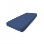 Riposo Premium satiinlina kummiga Dark blue, 80/90x200