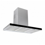 &Otilde;hupuhasti Hotte Teka DLH 786 T - 701 m&sup3;-h - Kanalsystem / Recirkulatsioon - Must - Roostevaba teras - LED