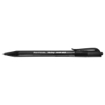 Papermate InkJoy 100 RT Must Clip-on sisset&otilde;mmatav pastapliiats Medium