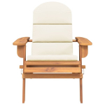vidaXL Adirondack aiatool patjadega, akaatsiapuit
