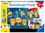 Ravensburgeri pusle Naljakad Minionid 3x49p 5082