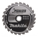 Saeketas Makita Efficut 165x20x1,4 mm 25T - 2 tk