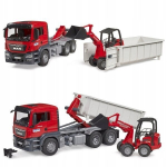 Kallur Bruder koos ekskavaatoriga