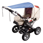 Universaalne p&auml;ikesekaitse vankrile Sunny Baby, Blue Royal