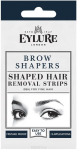 Depilatsioonivaha ribad kulmude korrigeerimiseks (normaalne nahk) Eylure Brow Shapers 3 tk.