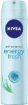 Pihustatav deodorant naistele Nivea Fresh Energy, 150 ml