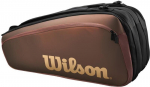 Tennisereketi kott Wilson Super Tour 9 Pro Staff, pruun