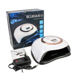 LIVMAN V1 UV-LED-iga manik&uuml;&uuml;ri ja pedik&uuml;&uuml;ri jaoks &ndash; eemaldatava alusega, 168W, 42LED