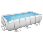 Ristk&uuml;likukujuline raamiga bassein Bestway 404x201x100 cm koos pumbaga