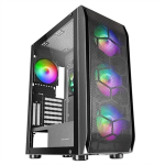 ATX Semi-tower Korpus Mars Gaming MC-KX ARGB Must