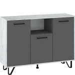 Kummut Boss - BOS-04 3D, valge/grafiithall