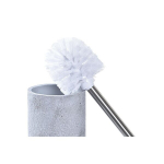 WC-pottide harja - DKD Home Decor - Betoon ja Roostevaba Teras - Skandinaavia disain - 10x10x40 cm