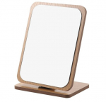 ECARLA - Ristk&uuml;likukujuline puidust kosmeetiline peegel