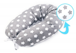 S&ouml;&ouml;tmispadi Sensillo Maternity Croll Xl Grey Stars, 180 cm