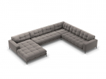 Pehme nurgadiivan Cosmopolitan Design Bali 7S-VUR, hall/must