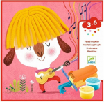 Loov modelleerimiskomplekt Djeco Lokid ja sirged juuksed DJ09890