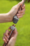 GARDENA Aiendaja aiandustoru &ndash; Sobib toru &Oslash;13mm ja &Oslash;15mm &ndash; Paigaldus ilma t&ouml;&ouml;riistadeta &ndash; Power Grip &ndash; 5-aastane garantii (18232-20)