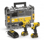 T&ouml;&ouml;riistakomplekt Dewalt DCK211D2T 10.8V, 2.0Ah