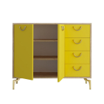 Kingakapp Asir Zea, kollane/pruun