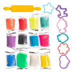 Plastiliin/modelleerimiskomplekt Genio Kids, 12 tk.