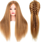 Juuksuri pea treening 70cm pruun