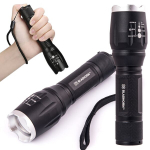 Taktikaline taskulamp veekindel Cree Zoom XML T6