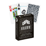 Copag 1546 Elite Poker Size &ndash; Jumbo indeksiga m&auml;ngukaardid (must)