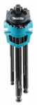 Kuuskantv&otilde;tmete komplekt Makita B-65894, 9 tk
