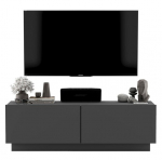 TV-kapp Meble Lindner, 120 cm, must
