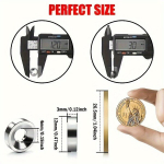 20/40tk 12x3-4 Perforeeritud Magnet, Sobib Laohoonetele ja T&ouml;&ouml;riistakastidele