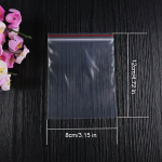 500tk PE Ziplock Kott V&auml;ike Ziplock Kott 팔라스틱 Kott.