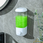 1tk 500ml/1000ml &Uuml;ksik/Kahekordne Seinale Paigaldatav Seebidosaator, Vannitoa Tarvikud., 500 ml / 16,9 uncijos