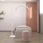 LED-lamp Moon White koos alusega