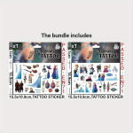 Disney Frozen Printsesside T&auml;toveeringu Kleebised - Anna & Elsa., Cg-001 + Cg-012