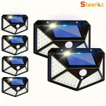 Staaricc 100 LED p&auml;ikeselampide liikumisanduriga, 6 tk, 6 vnt
