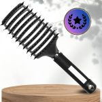 Juuksekamm P2, must