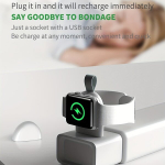 Nutiv&otilde;ru 1tk Kaasaskantav Juhtmevaba Laadija Apple Watchile