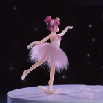 1tk, Mini Ballet Tantsijanna Kook Kaunistused Figuriin Muinasjutu Aia Tarvikud., Rožinis