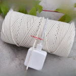 2-Pack Makrameen&ouml;&ouml;r 4mm x 219 jardi - K&auml;sit&ouml;&ouml; K&ouml;is Kudumiseks, Seina Riputused, Taimede Riiulid