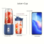 Kaasaskantav laetav puuviljade blender (USB), Sinine